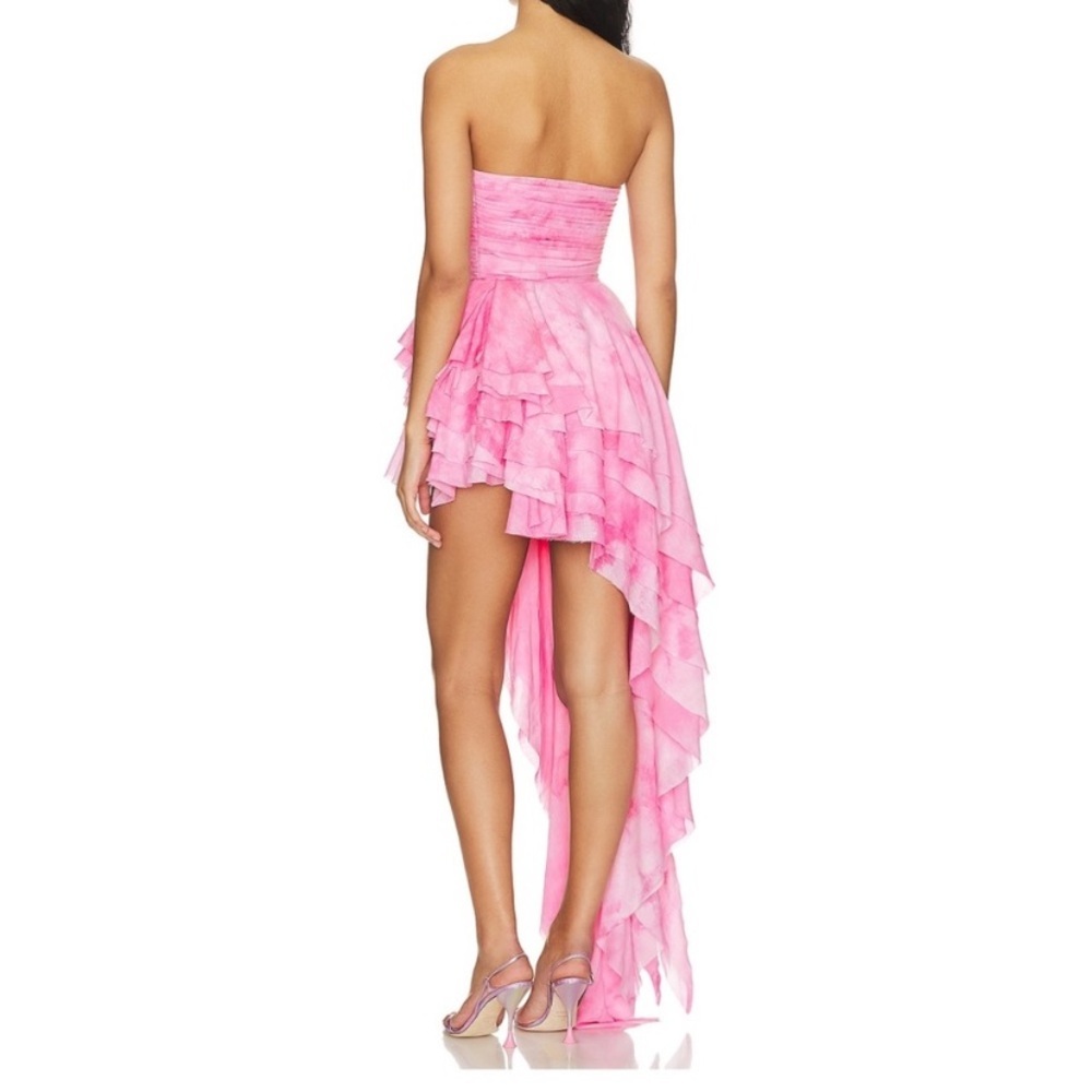 Bronx and Banco Pink Strapless Mini Dress - Picture 4 of 15